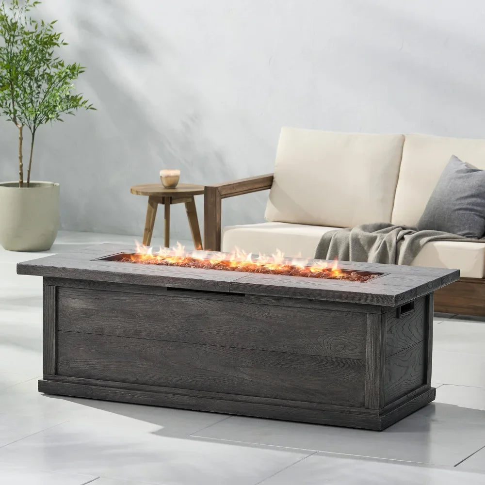 Patio Table with Fire Pit