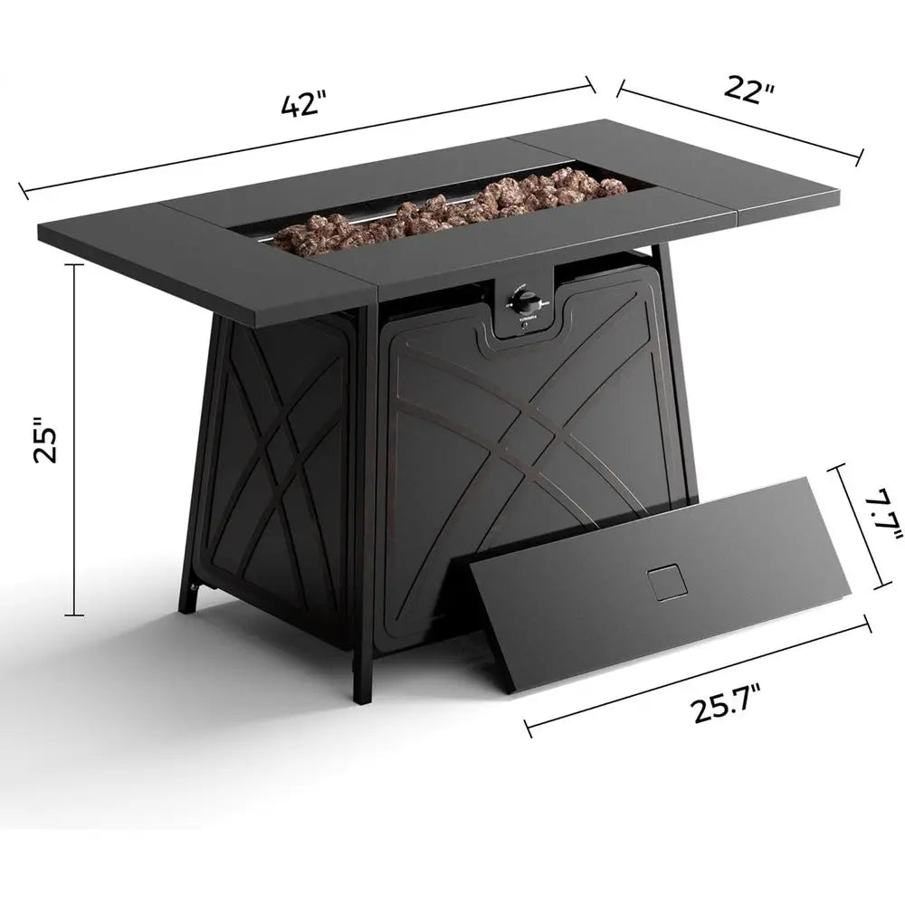 Fire Pit Dining Table