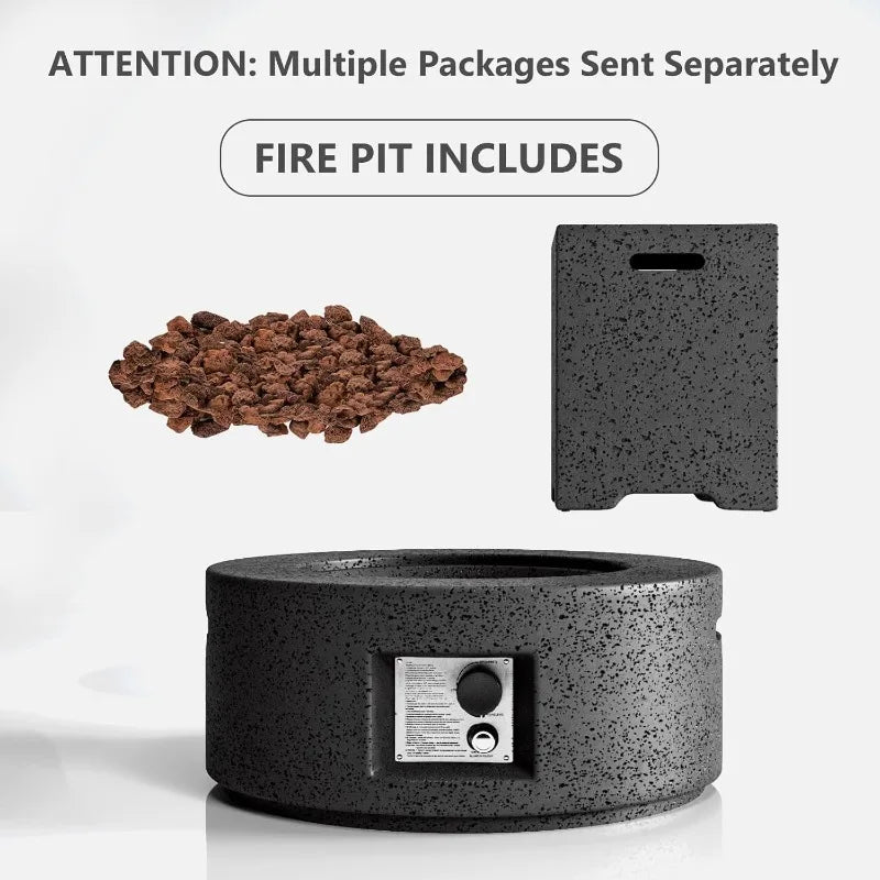 Outdoor Propane Fire Pits