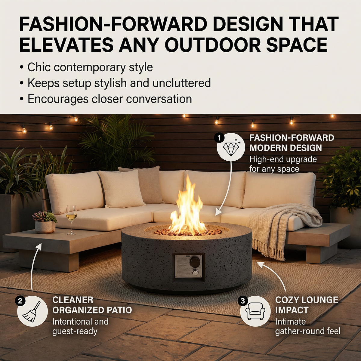 Outdoor Propane Fire Pits