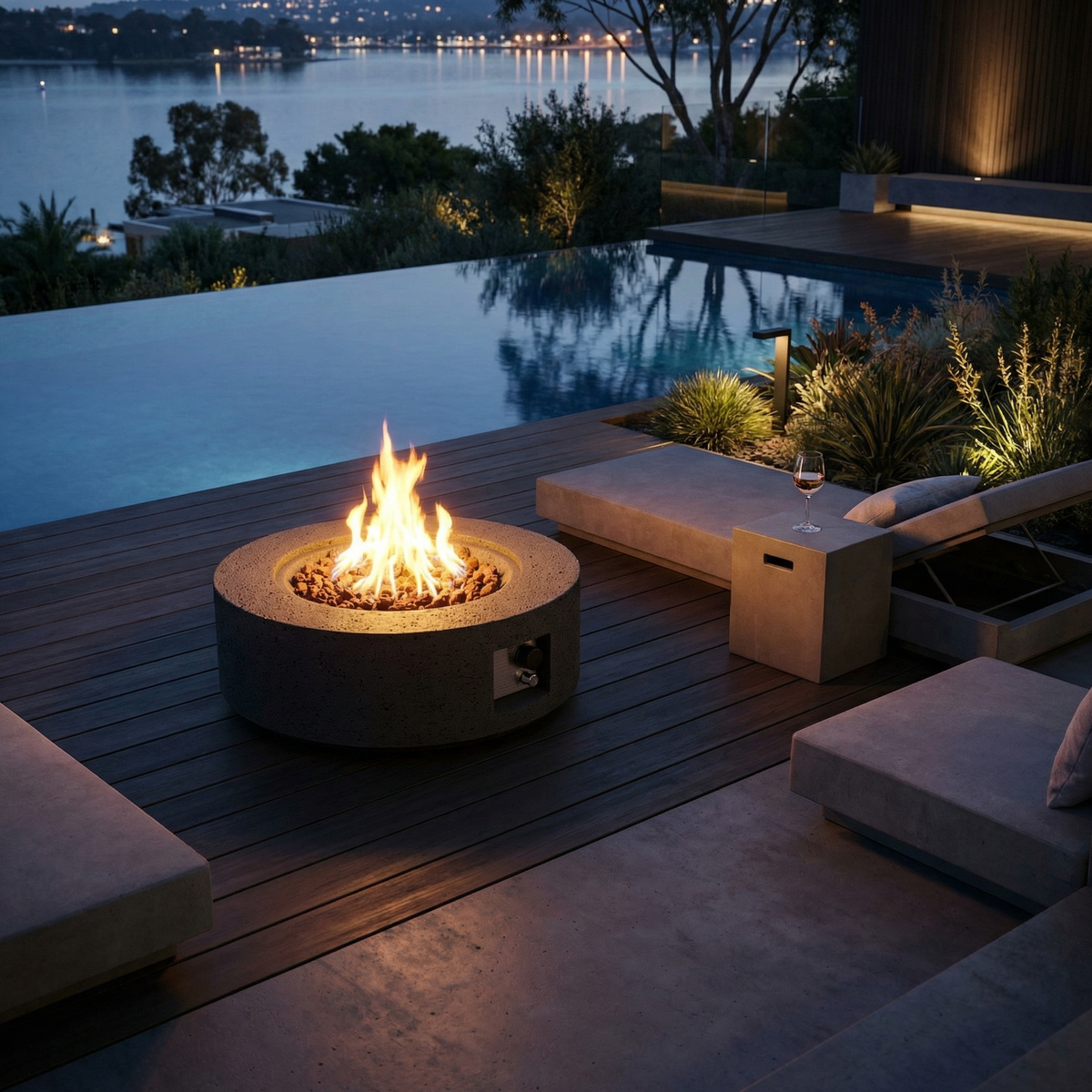Outdoor Propane Fire Pits